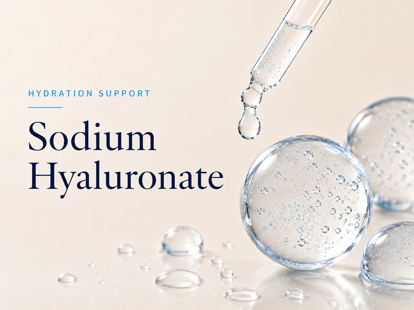 Sodium Hyaluronate hydration ingredient visual